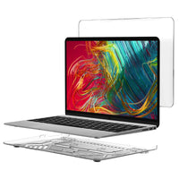HKM-217363 Invisible Foldable Hardshell Case and Stand for MacBook Pro 13 Inch M1 2020 A2289 A2251