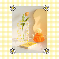 HKM-2174269 Cat Toy Bite Resistant Plush Catnip Wand - Colorful Flower Design