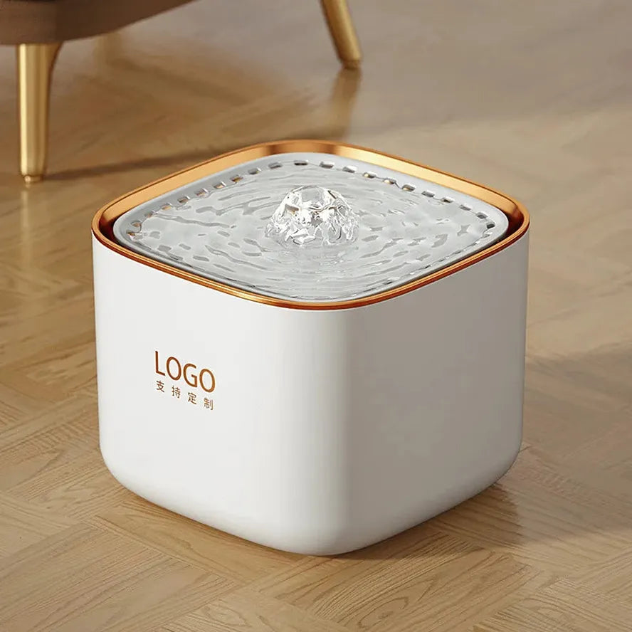 HKM-217427 Smart Cat and Dog Water Fountain with Eco-Friendly ABS Material