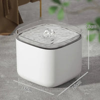 HKM-217427 Smart Cat and Dog Water Fountain with Eco-Friendly ABS Material