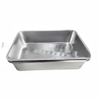 HKM-2174909 Extra Large Leak-Proof Cat Litter Box with Detachable Sand Leakage Basin - Ideal for Cats and Kittens