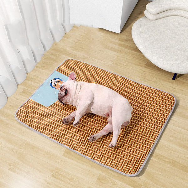 HKM-2175293 Cooling Pet Mat for Small and Large Pets – Pink & Blue Options in Multiple Sizes