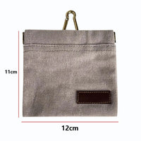 HKM-2175677 Portable Dog Training Snack Bag with Oil Resistance and Carabiner - Durable Food Dispenser Pouch for Pet Training