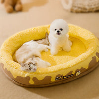 HKM-2176701 Cozy Removable and Washable Warm Dog Bed for Small to Medium Pets