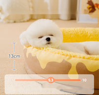 HKM-2176701 Cozy Removable and Washable Warm Dog Bed for Small to Medium Pets