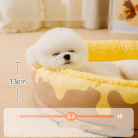 HKM-2176701 Cozy Removable and Washable Warm Dog Bed for Small to Medium Pets