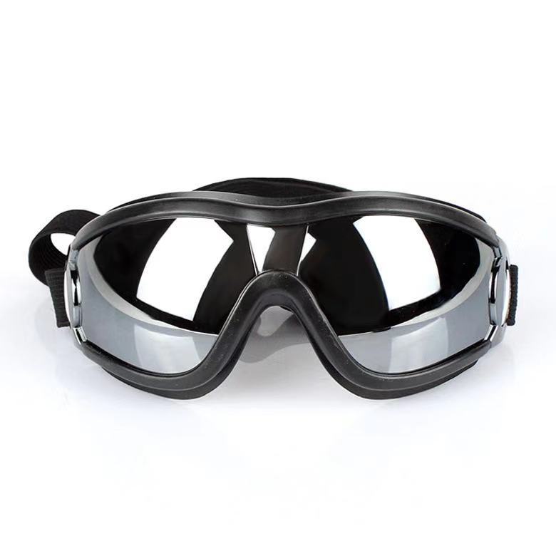 HKM-217683 Pet Waterproof Windproof Sunglasses for Dogs - UV Protection, Adjustable Fit 28cm-48cm Head Circumference