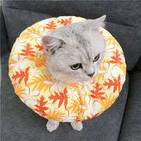 HKM-2181181 Pet Sterilization Circle Cotton Collar for Cats - Multiple Sizes Available