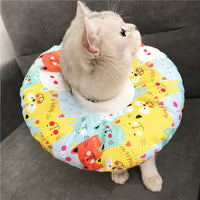 HKM-2181181 Pet Sterilization Circle Cotton Collar for Cats - Multiple Sizes Available