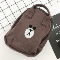 HKM-2181437 Pet Backpack in Duckling Design - Cotton Canvas Schoolbag for Dogs, Available in Large and Small Sizes