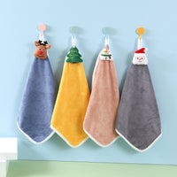 HKM-218259 Christmas-Themed Hand Towel - Perfect for Holiday Decor