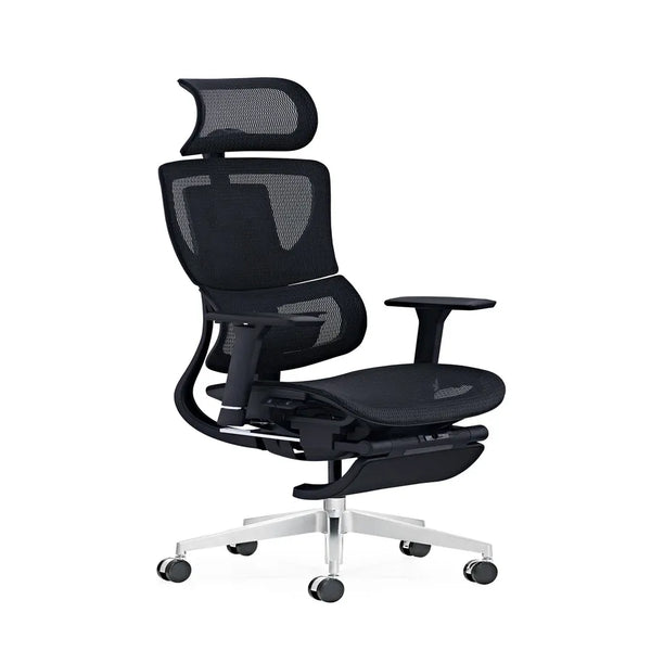 HKM-218259 Ergonomic Mesh Swivel Executive Office Chair for Comfort and Support in Work Environments