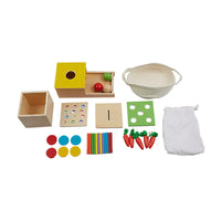 HKM-218259 Montessori Wooden Shape Puzzles for Kindergarten Learning and Development