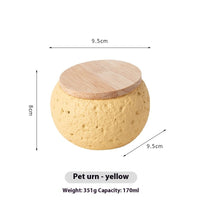 HKM-2182845 Pet Memorial Cement Cinerary Urn for Ash Storage