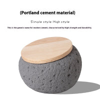 HKM-2182845 Pet Memorial Cement Cinerary Urn for Ash Storage
