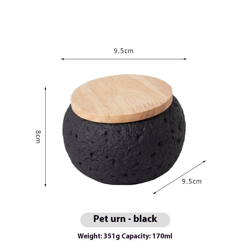 HKM-2182845 Pet Memorial Cement Cinerary Urn for Ash Storage