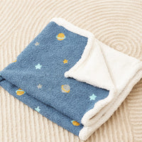 HKM-2183229 Cozy Flannel Pet Blanket for Cats and Small Dogs - Soft, Warm, Machine Washable Options Available