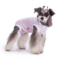 HKM-2183741 Lightweight Cotton Dog Vest for Spring/Summer - Casual Bellyband Design, Multiple Sizes Available