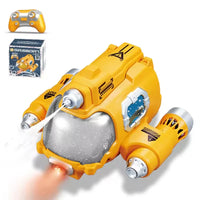 HKM-218387 High-Speed Remote Control Racing Boat with Water Spray and Lights for Outdoor Play