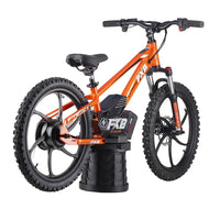HKM-218387 Kids Electric Balance Bike with 36V Lithium Battery - 20 Inch Aluminum Alloy Frame, No Pedals, Hydraulic Disc Brakes