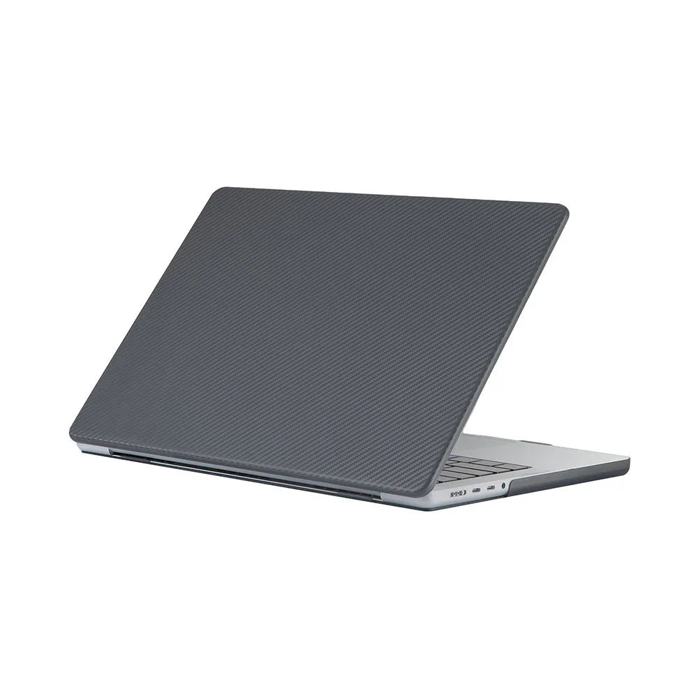 HKM-218515 Carbon Fiber Hard Shell Laptop Case for MacBook Pro 13 (Models A2338, M1, M2, A2289, A2251, A2159)