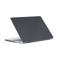 HKM-218515 Carbon Fiber Hard Shell Laptop Case for MacBook Pro 13 (Models A2338, M1, M2, A2289, A2251, A2159)