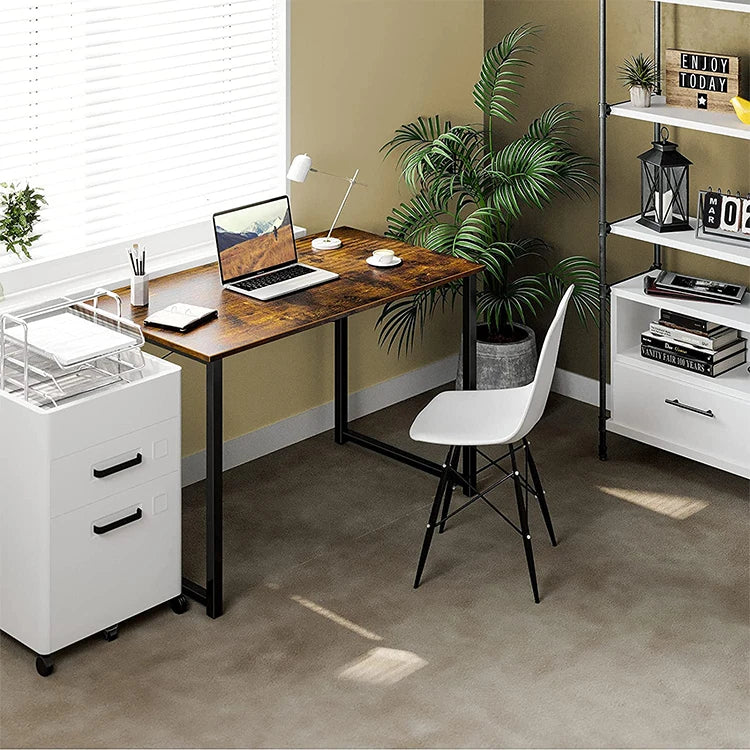HKM-218835 Wooden Computer Desk for Study and Writing - Sturdy Wood Furniture