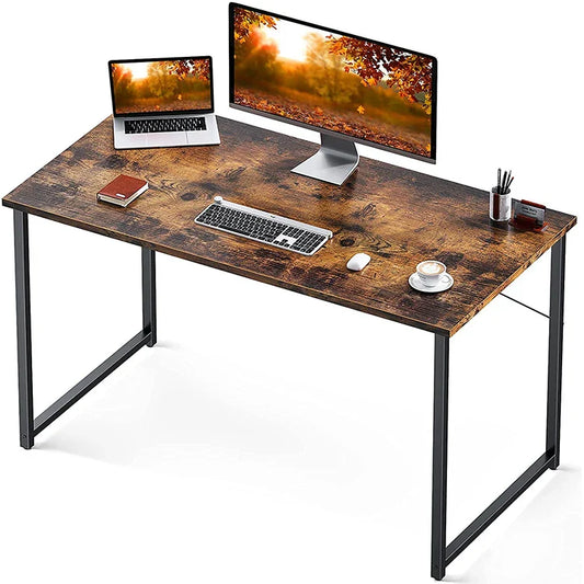 HKM-218835 Wooden Computer Desk for Study and Writing - Sturdy Wood Furniture