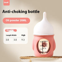 HKM-2188733 Bionic Silicone Pet Feeding Bottle, 20ml & 80ml Sizes, Anti-Choke Design for Kittens and Puppies