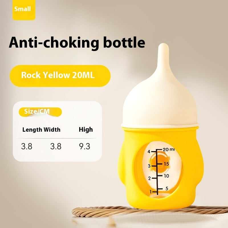 HKM-2188733 Bionic Silicone Pet Feeding Bottle, 20ml & 80ml Sizes, Anti-Choke Design for Kittens and Puppies
