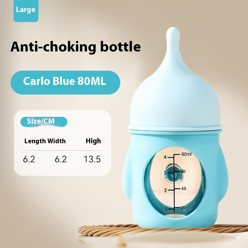 HKM-2188733 Bionic Silicone Pet Feeding Bottle, 20ml & 80ml Sizes, Anti-Choke Design for Kittens and Puppies