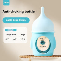 HKM-2188733 Bionic Silicone Pet Feeding Bottle, 20ml & 80ml Sizes, Anti-Choke Design for Kittens and Puppies