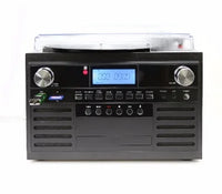 HKM-218963 Versatile Vinyl Record Player and CD Recorder Turntable with Modern Design