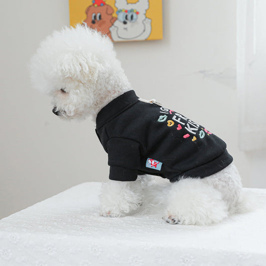 HKM-2190013 Kiss Sweater for Pets - Casual Autumn and Winter Clothing, Multiple Sizes Available