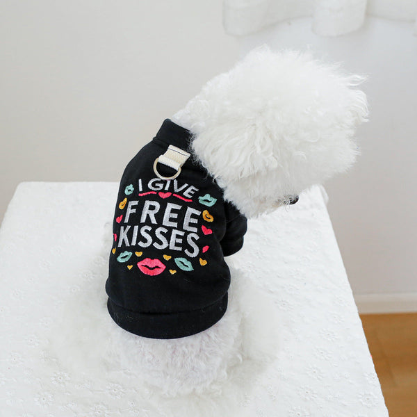 HKM-2190013 Kiss Sweater for Pets - Casual Autumn and Winter Clothing, Multiple Sizes Available