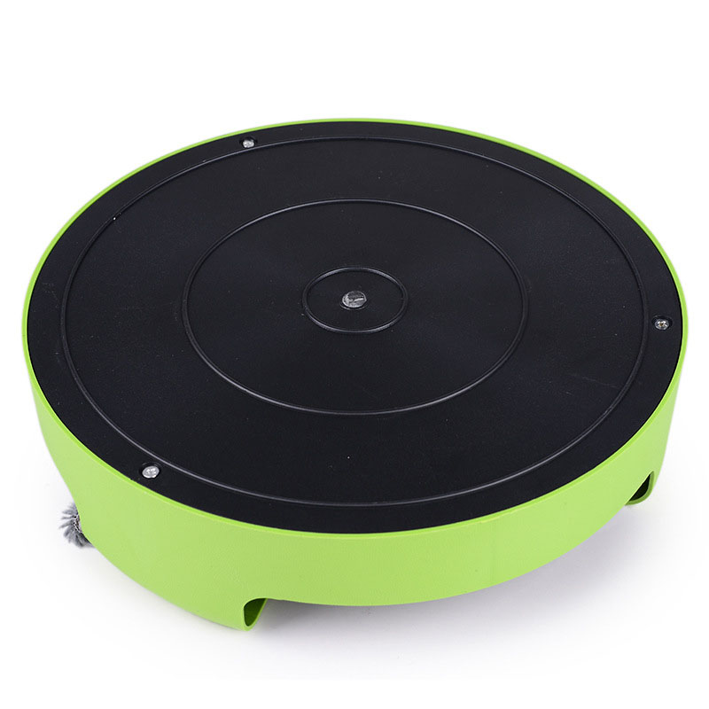 HKM-2190909 Shadowless Rotating Mouse and Cat Turntable in Plastic, Size 25 x 6.5 cm, Box Size 21 x 21 x 8 cm