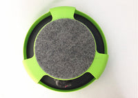 HKM-2190909 Shadowless Rotating Mouse and Cat Turntable in Plastic, Size 25 x 6.5 cm, Box Size 21 x 21 x 8 cm