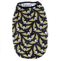HKM-2191293 Skull Print Cotton T-Shirt Vest for Small to Extra Large Dogs