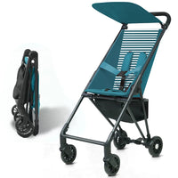 HKM-219155 Lightweight Foldable Travel Stroller for Babies 0-3 Years with Aluminium Frame