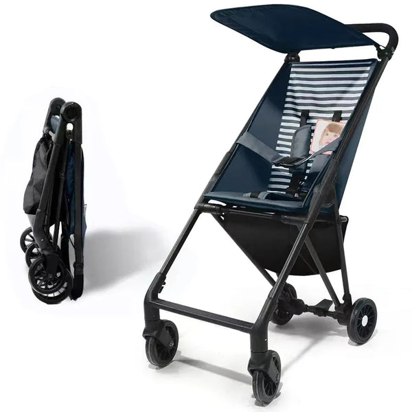 HKM-219155 Lightweight Foldable Travel Stroller for Babies 0-3 Years with Aluminium Frame