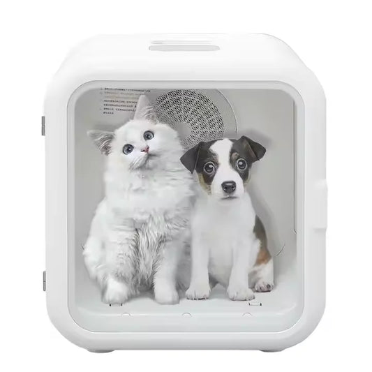 HKM-219219 Pet Drying Box - Automatic Hair Dryer for Dogs and Cats, 62L Smart Bathing Device