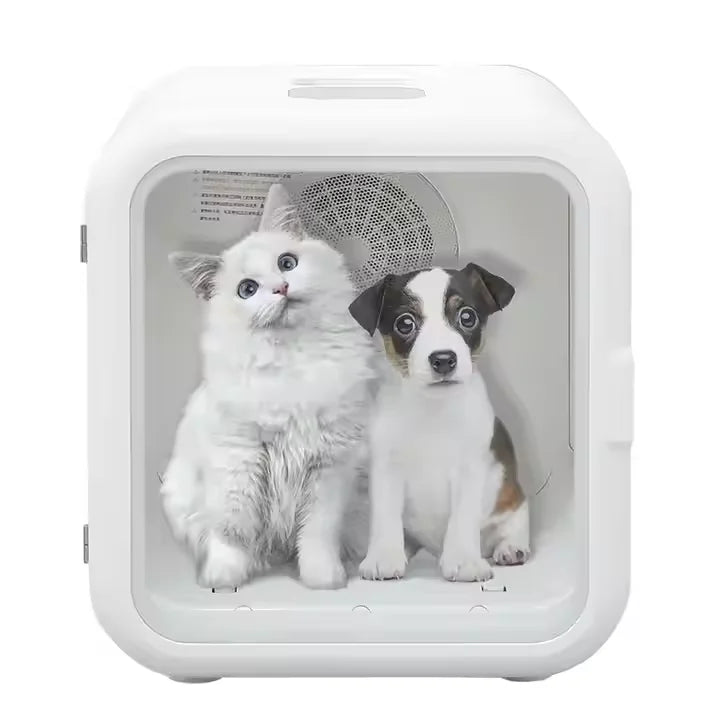 HKM-219219 Pet Drying Box - Automatic Hair Dryer for Dogs and Cats, 62L Smart Bathing Device