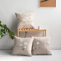 HKM-219347 Light Luxury New Chinese Style Plush Sofa Cushion - Simple Modern Design, 45x45cm