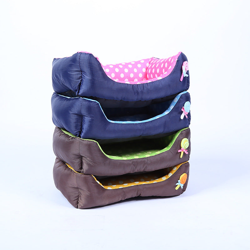 HKM-2194749 Cartoon Pet Kennel in Cotton - Available in Three Sizes: Large, Medium, Small