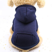 HKM-2194877 Teacup Dog Costume for Winter - Adorn Your Pet in Cozy Style with Various Color Options