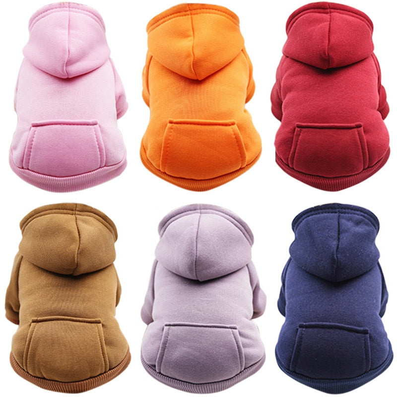 HKM-2194877 Teacup Dog Costume for Winter - Adorn Your Pet in Cozy Style with Various Color Options
