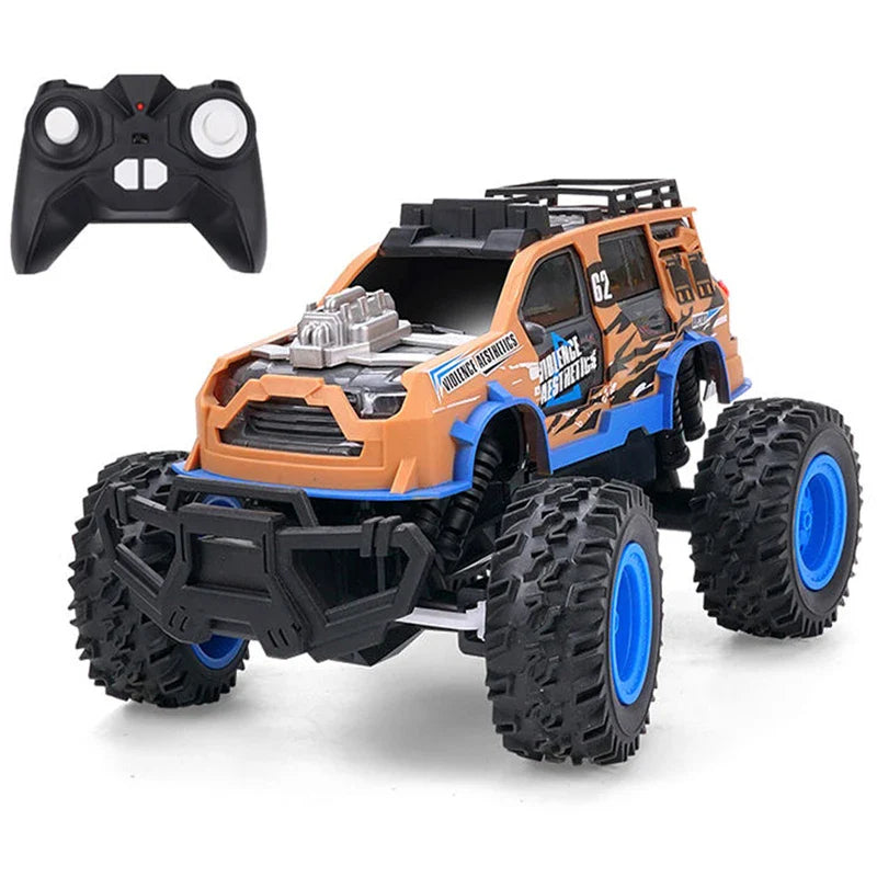 HKM-219539 4CH Remote Control Off-Road Climbing Car Toy for Kids - 1/14 Scale, Electric, Indoor/Outdoor Use