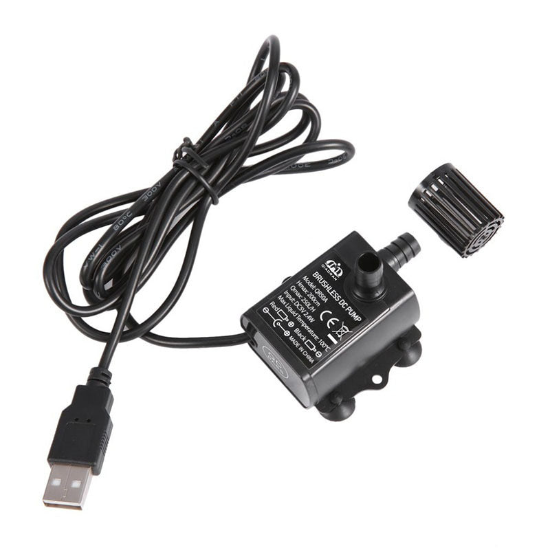 HKM-2196157 USB Submersible Water Pump with Semi-Open Impeller for Clean Water Circulation