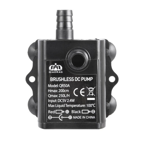 HKM-2196157 USB Submersible Water Pump with Semi-Open Impeller for Clean Water Circulation