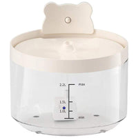 HKM-2196541 Automatic Cat Water Dispenser with Induction Sensor and Water Protection